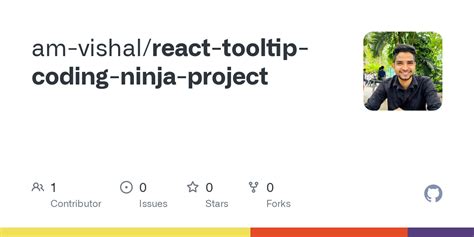 Github Am Vishal React Tooltip Coding Ninja Project