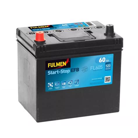 Batterie Efb Fulmen Fl V Ah A Batteries Auto Voitures X