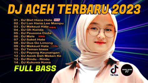 Dj Aceh Full Album Dj Biet Hana Hate Full Bass Viral Tiktok Terbaru