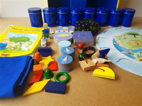 Haba Planet Sensory Board Game In English Sensory Development Planet