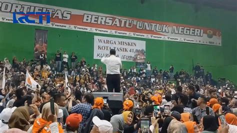 Anies Baswedan Kampanye Di Tasikmalaya Disambut Antusias Ribuan Warga