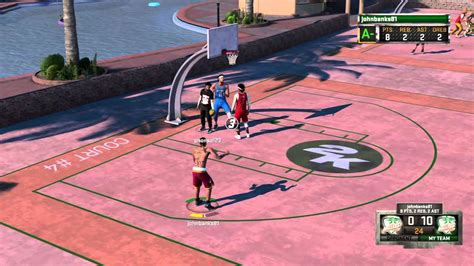 Nba 2k16 My Park 2v2 Domination Youtube