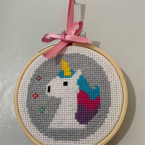 Unicorn Cross Stitch Etsy Uk