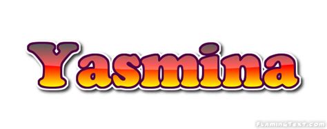 Yasmina Logo | Free Name Design Tool from Flaming Text