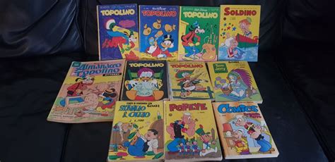 11 X Italienische Comics TOPOLINO Micky Maus Und Andere Kaufen Auf