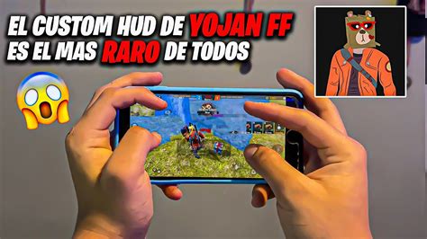 Así Es Jugar Free Fire En Un Iphone 8 Plus Con El Custom Hud De Yojan