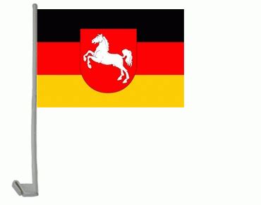 Niedersachsen Flagge Nieders Sische Flagge Niedersachsen Fahne Auf