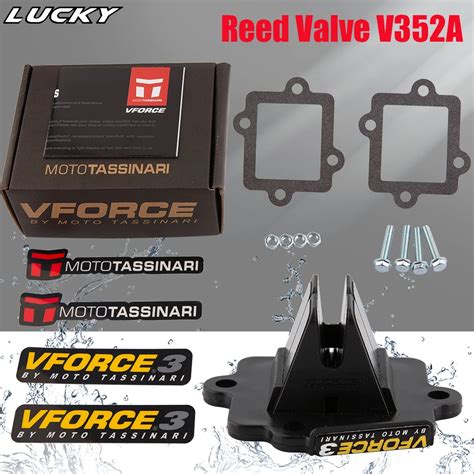 Motorcycle V A Reed Valve Kits Carbon Fiber For Min Horiz Yamaha