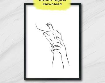 Sexual Pose 2 Intimacy Sex Line Art Minimalism Black And Etsy