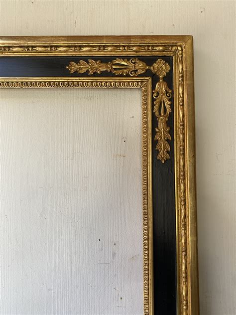 Empire Style Frame Late 19th Century Gilded Wood Frames 19th C