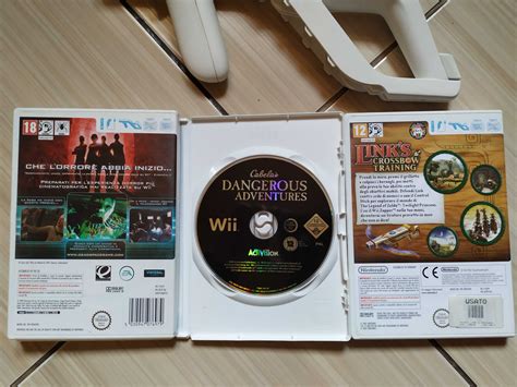 Wii Set Wii Zapper Si Links Crossbow Dead Space Dangerous Adventures