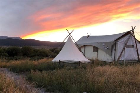 Glamping at Under Canvas Yellowstone - Midlife Globetrotter