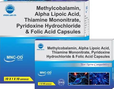 Methylcobalamin Alpha Lipoic Acid Thiamine Mononitrate Pyridoxine