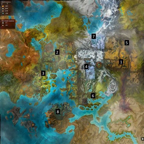 Guild Wars 2 Interactive Map - Maps For You