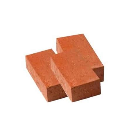 9 X 4 X 3 Inch Size Rectangular Solid Red Brick For Building