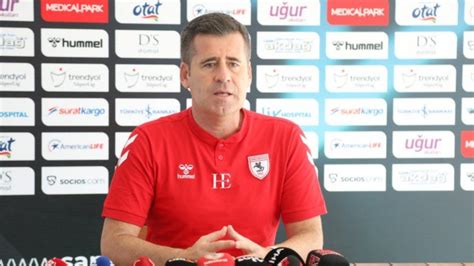 Samsunspor Teknik Direkt R Ero Lu Lig Bizim I In Yeni Ba L Yor S Zc