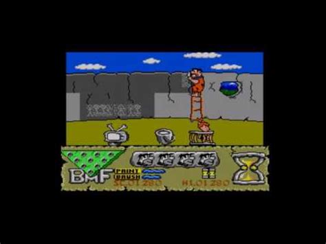 The Flintstones Sega Master System Gameplay Sample YouTube