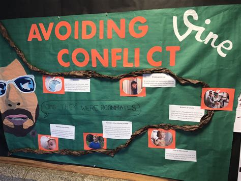 Roommate Conflict Vine Themed Ra Bulliten Board