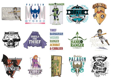 15 Dungeons And Dragons shirt Designs Bundle For Commercial Use Part 8 ...
