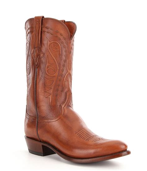 Lucchese Men S Brandon Western Boot Whiskey 8 5M Western Boots