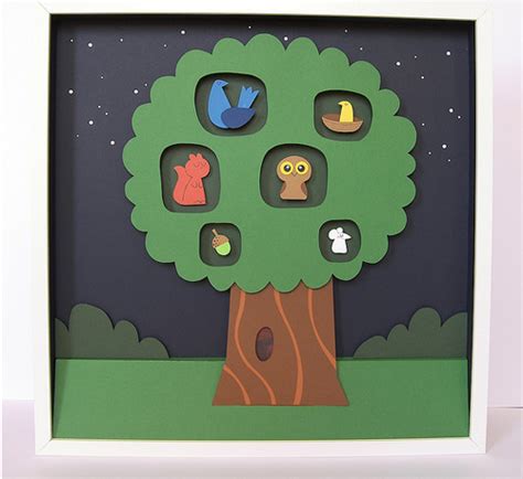 Shadow Box Papercuts By Peter Slight Paper Crave