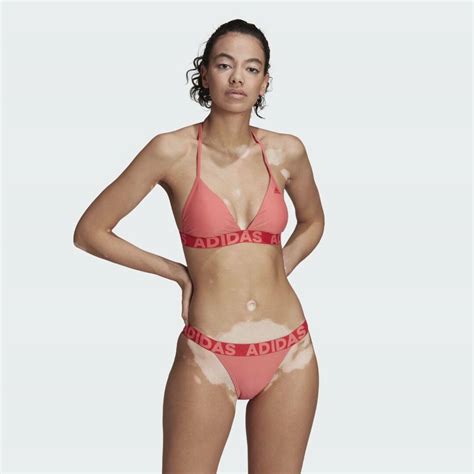 Adidas Beach Αθλητικό Set Bikini Τριγωνάκι Semi Turbo Vivid Red HC2877