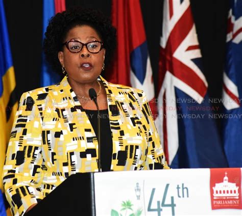 President Scolds Parliamentarians Trinidad And Tobago Newsday