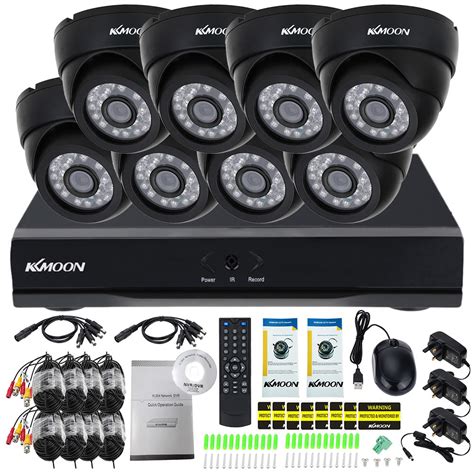 KKmoon 8CH CCTV Surveillance DVR Security System