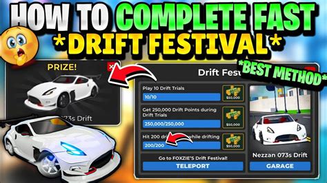 How To Complete Drift Festival Event Fast In Roblox Car Dealership