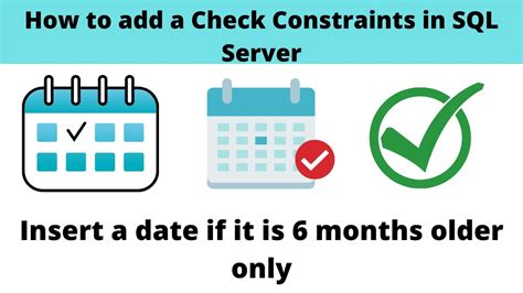 How To Add A Check Constraints In Sql Server Youtube