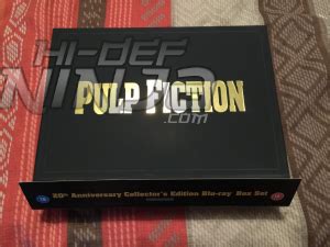 Pulp Fiction Limited Edition Blu Ray Box Set Unboxing Uk Hi Def