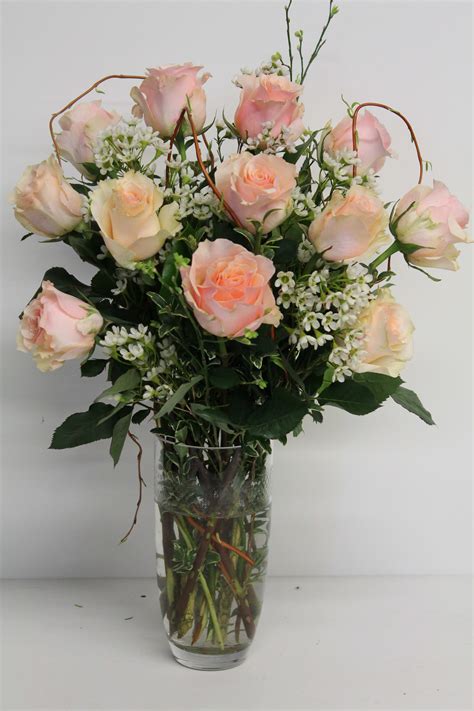 The Peach Rose Bouquet in Huntington Beach, CA | The Flower Lover