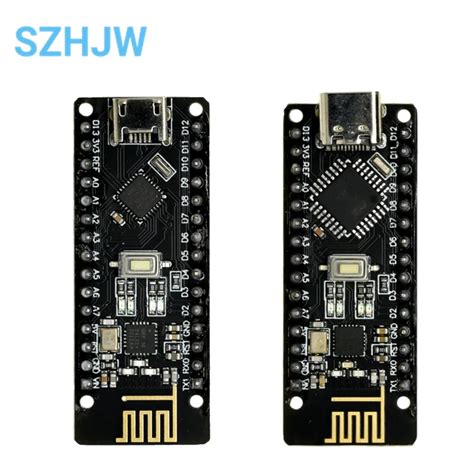 Rf Nano Para Arduino Nano V30 Micro Usb Nano Board Atmega328p Qfn32 5v 16m Ch340 Integre