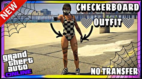 Gta Online Get A Full Checkerboard Female Outfit With No Transfer