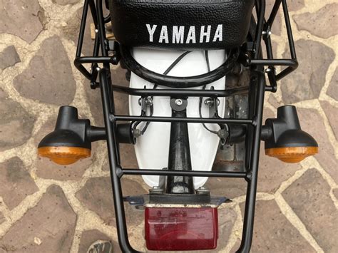 Rear Luggage Rack Yamaha Xt 500 Satin Black La Poderosa Goods