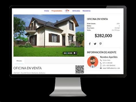 P Ginas Y Configuraci N Sitio Para Corredores De Propiedades Youtube