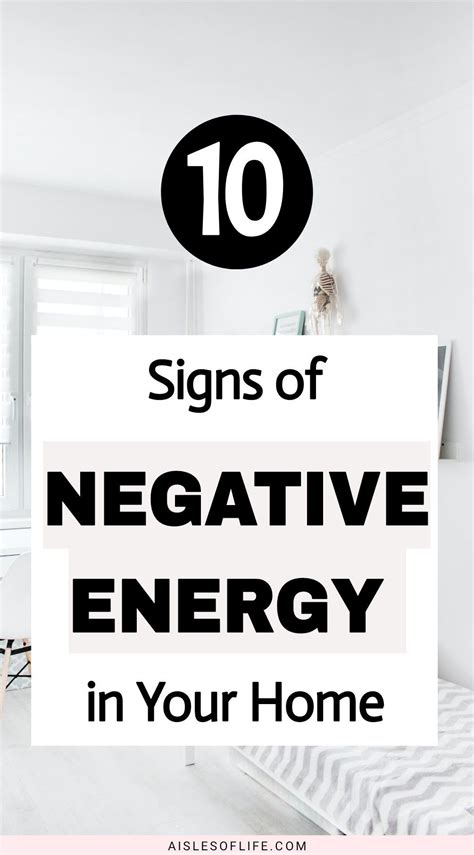 10 Signs Of Negative Energy In Your Home And How To Get Rid Of It Artofit