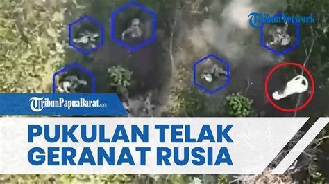 Pukulan Telak Granat Rusia Pada Posisi Tentara Ukraina Sampai Tewas