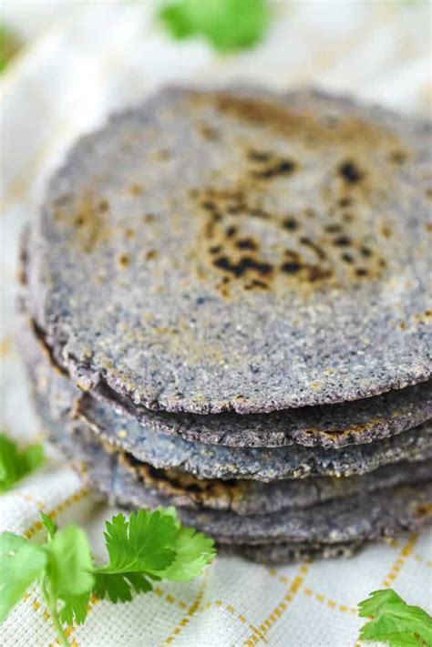 Homemade Blue Corn Tortillas - Chisel & Fork