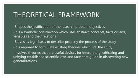 Theoretical And Conceptual Frameworkpptx