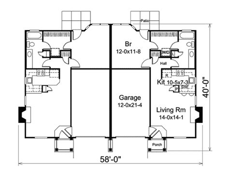 19+ 1 Bedroom Duplex House Plan