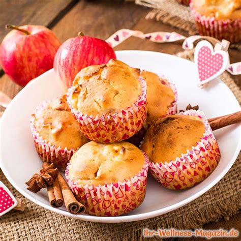 Saftige Apfel Zimt Muffins Low Carb Rezept F Rs Fr Hst Ck