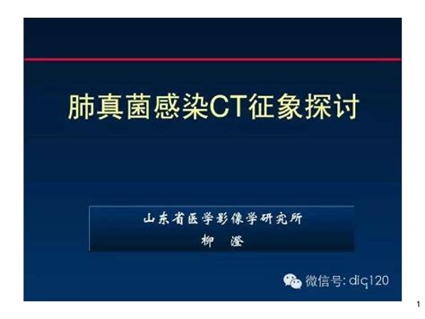 肺部真菌ct图谱word文档在线阅读与下载无忧文档