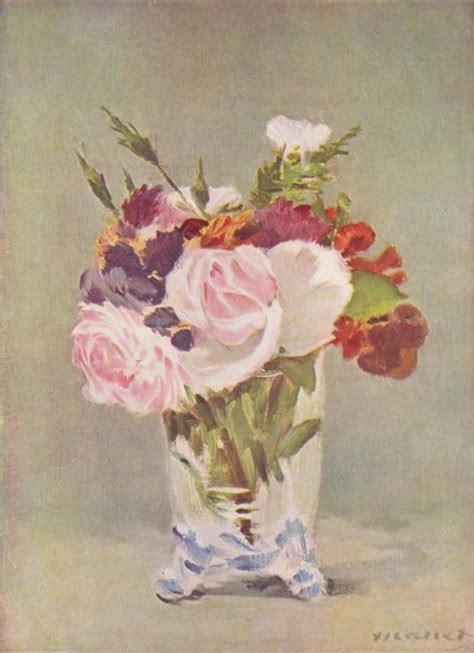 Still life with flowers by manet 1880 - Totally History