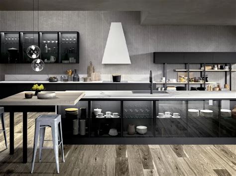 Cucina Moderna Con Isola Ginevra 01 Di Ciao Cucine