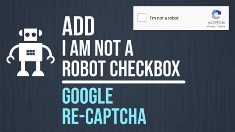 How To Set Up Google Recaptcha On Your Website Youtube