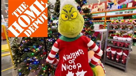 The Grinch Ugly Sweater Animatronic Home Depot Christmas 2022 YouTube