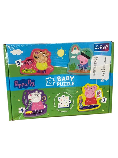 Baby Puzzle Peppa Pig Świnka Peppa 36128 Trefl Sklep EMPIK