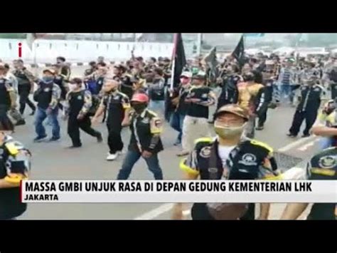 Protes Buang Limbah Di Bekasi Ribuan Massa GMBI Demo Di Depan