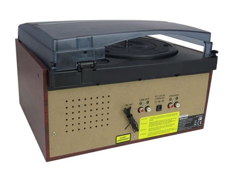 Buy Roadstar HIF 8892 EBT Brown Wooden Retro HiFi System 33 45 78 Rpm